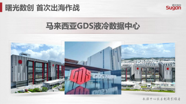 曙光数创已中标GDS(万国数据)马来西亚NTP液冷数据中心